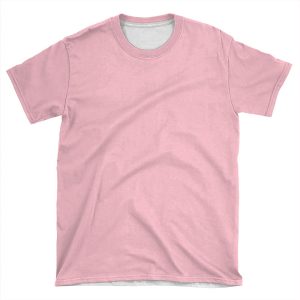 Plain Solid Just Pink -100 Pink Shades On Ozcushions On All Products AOP T-shirt Tee