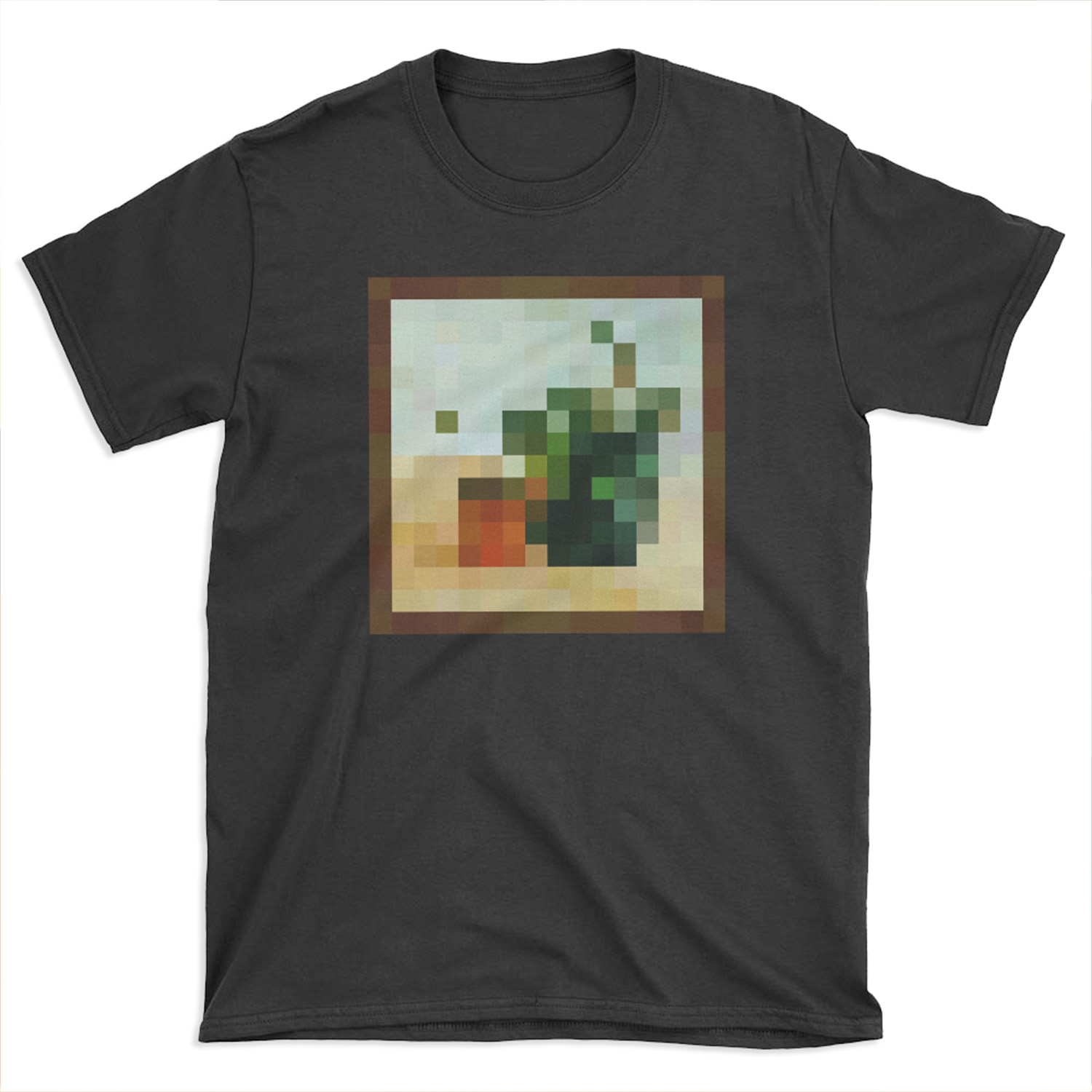 Plant - Minecraft Painting T-shirt Tee