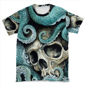 Please Love, Don't Die So Far From The Sea AOP T-shirt Tee