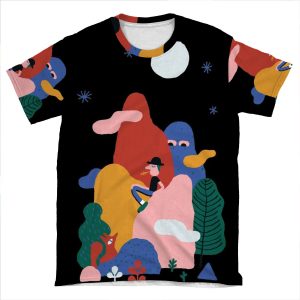 Pleine Lune AOP T-shirt Tee