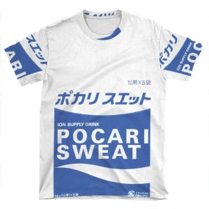 Pocari Sweat AOP T-shirt Tee