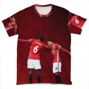 Pogba And Lingard Dab AOP T-shirt Tee