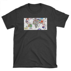 Polandball Countryball World Map T-shirt Tee
