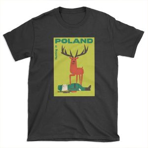 Polish Vintage Anti Hunting in Poland Travel T-shirt Tee