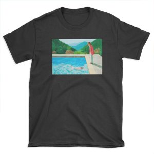 pool with two figures T-shirt Tee