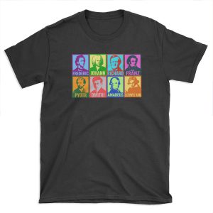 Pop Art Composers T-shirt Tee