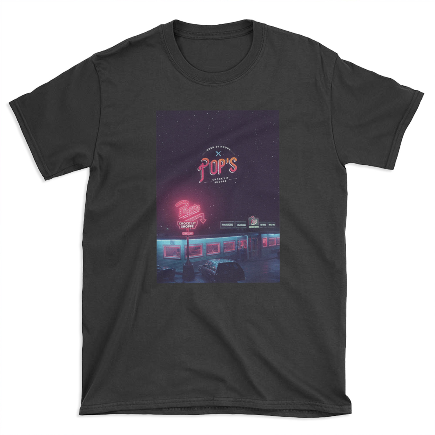Pop's Diner T-shirt Tee