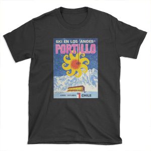 Portillo,Chile,Ski T-shirt Tee