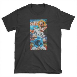 Portrait miller collage T-shirt Tee