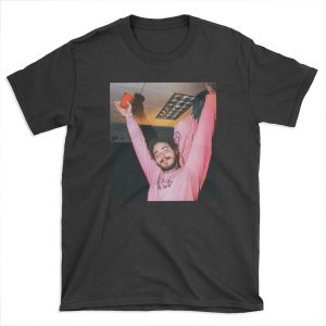 post pink hand cup T-shirt Tee