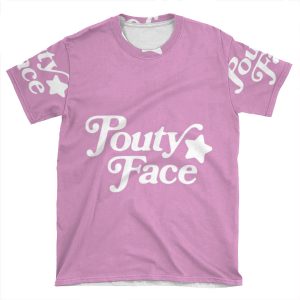 Pouty Face AOP T-shirt Tee