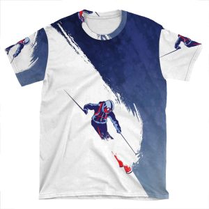 Powder To The People AOP T-shirt Tee