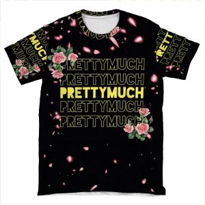 Prettymuch- Flowers AOP T-shirt Tee