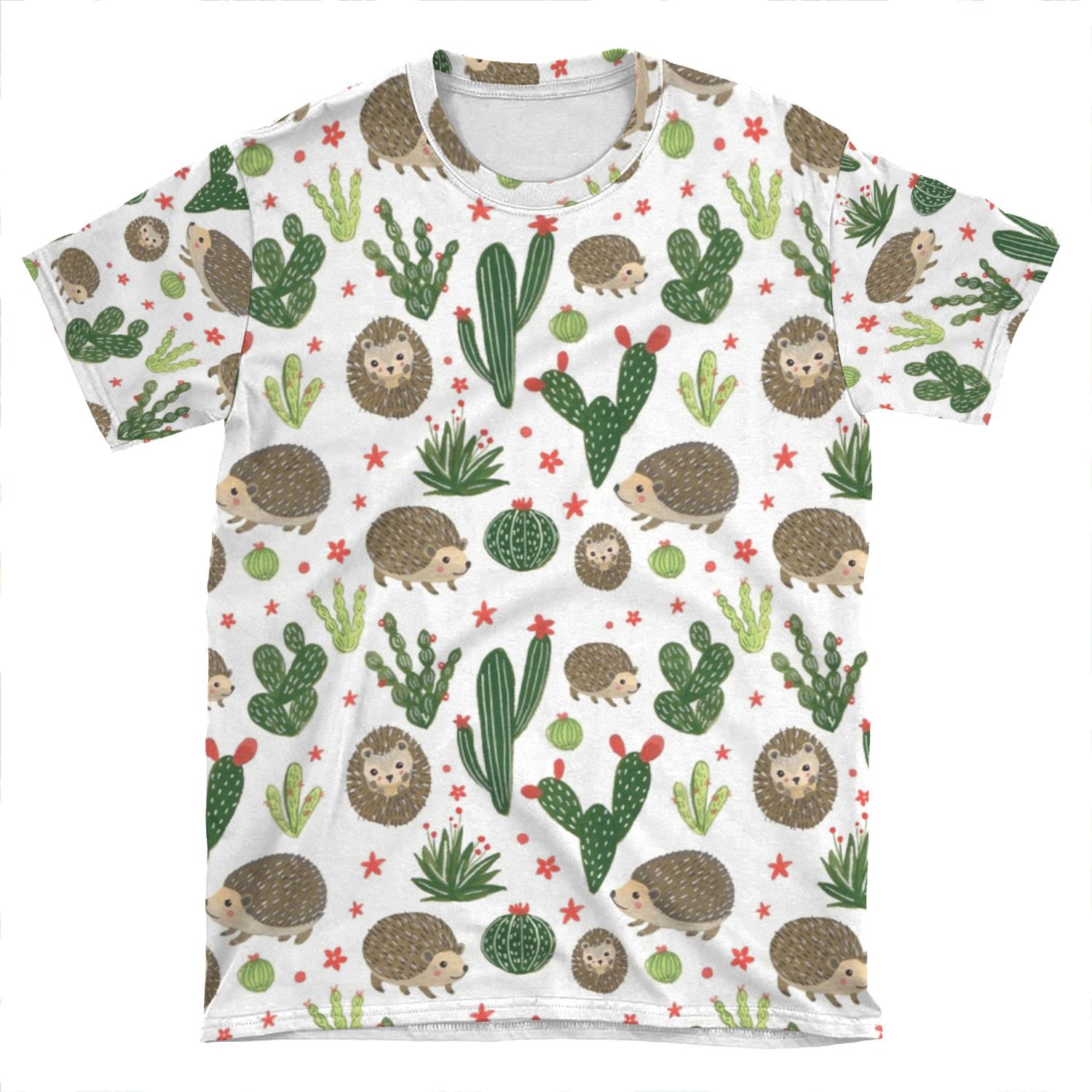 Prickly Friends AOP T-shirt Tee