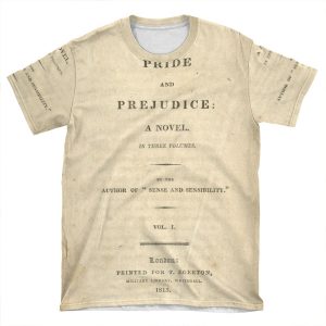 Pride And Prejudice 1813 AOP T-shirt Tee
