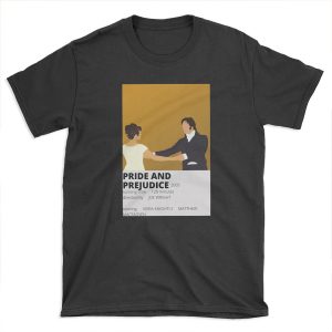 pride and prejudice minimalist poster T-shirt Tee