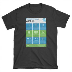 Programming Symbols (Coding Literacy) T-shirt Tee