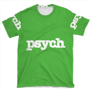 Psych Logo AOP T-shirt Tee