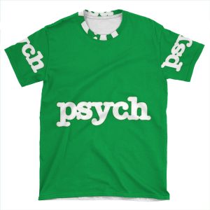 Psych V4 AOP T-shirt Tee