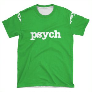 Psych V6 AOP T-shirt Tee