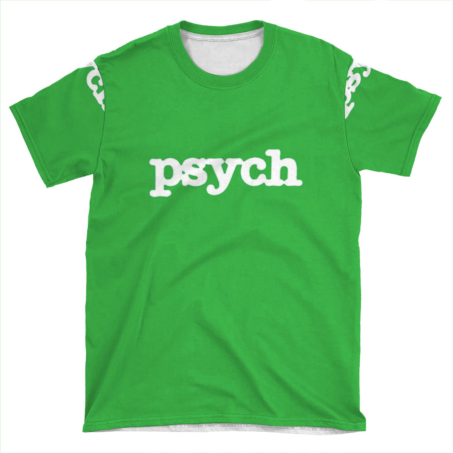 Psych V6 AOP T-shirt Tee