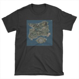 PUBG Erangel Rework 8192x8192 T-shirt Tee