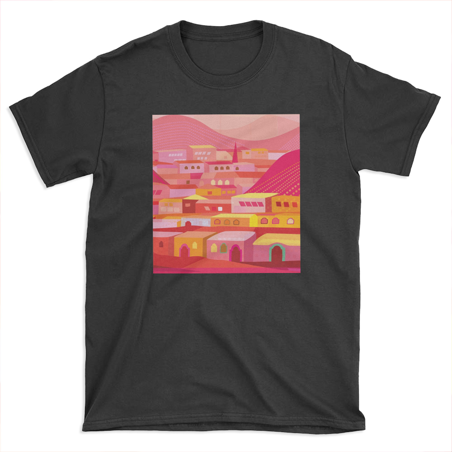 Pueblo at Dusk T-shirt Tee