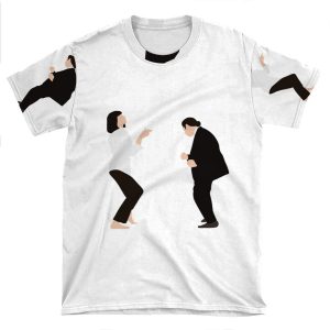 Pulp Fiction - Dance 2 AOP T-shirt Tee