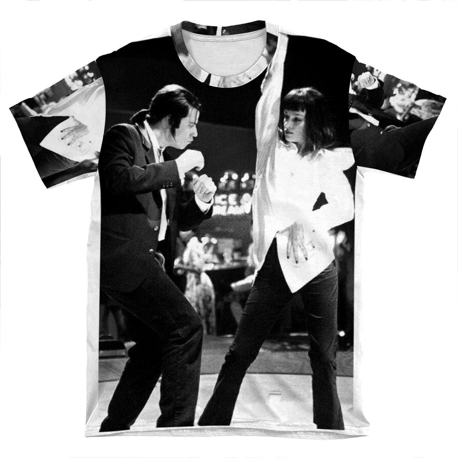 Pulp Fiction Dance 3 AOP T-shirt Tee