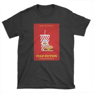 Pulp Fiction film poster T-shirt Tee