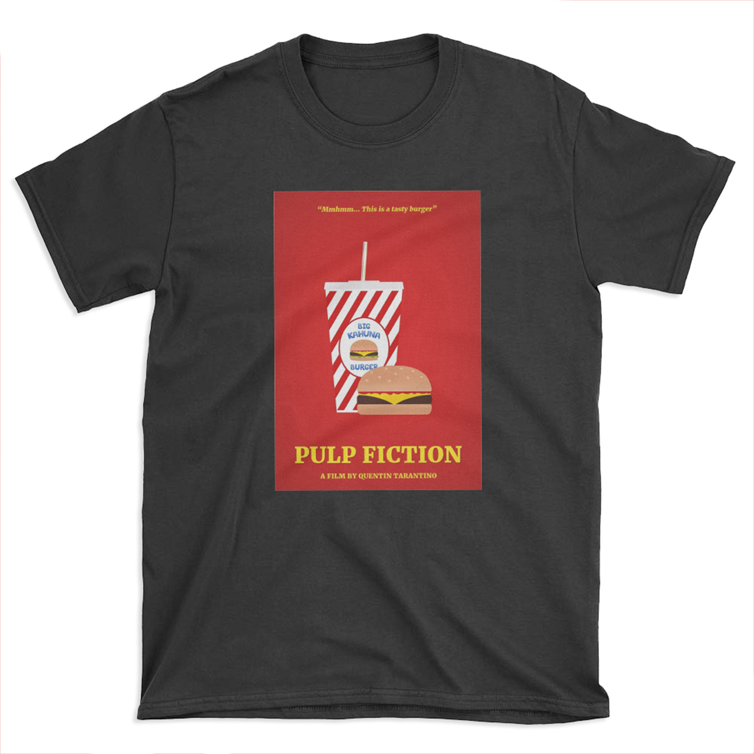 Pulp Fiction film poster T-shirt Tee