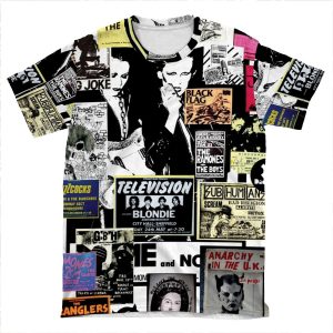 Punks Are Dead, Not Their Music AOP T-shirt Tee