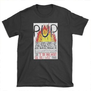 Pup On Tour! (distressed design) T-shirt Tee