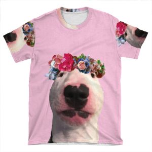 '@Puppernelson: Flower Child AOP T-shirt Tee