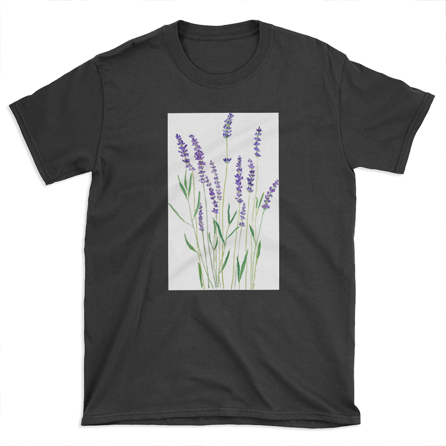 purple lavender T-shirt Tee