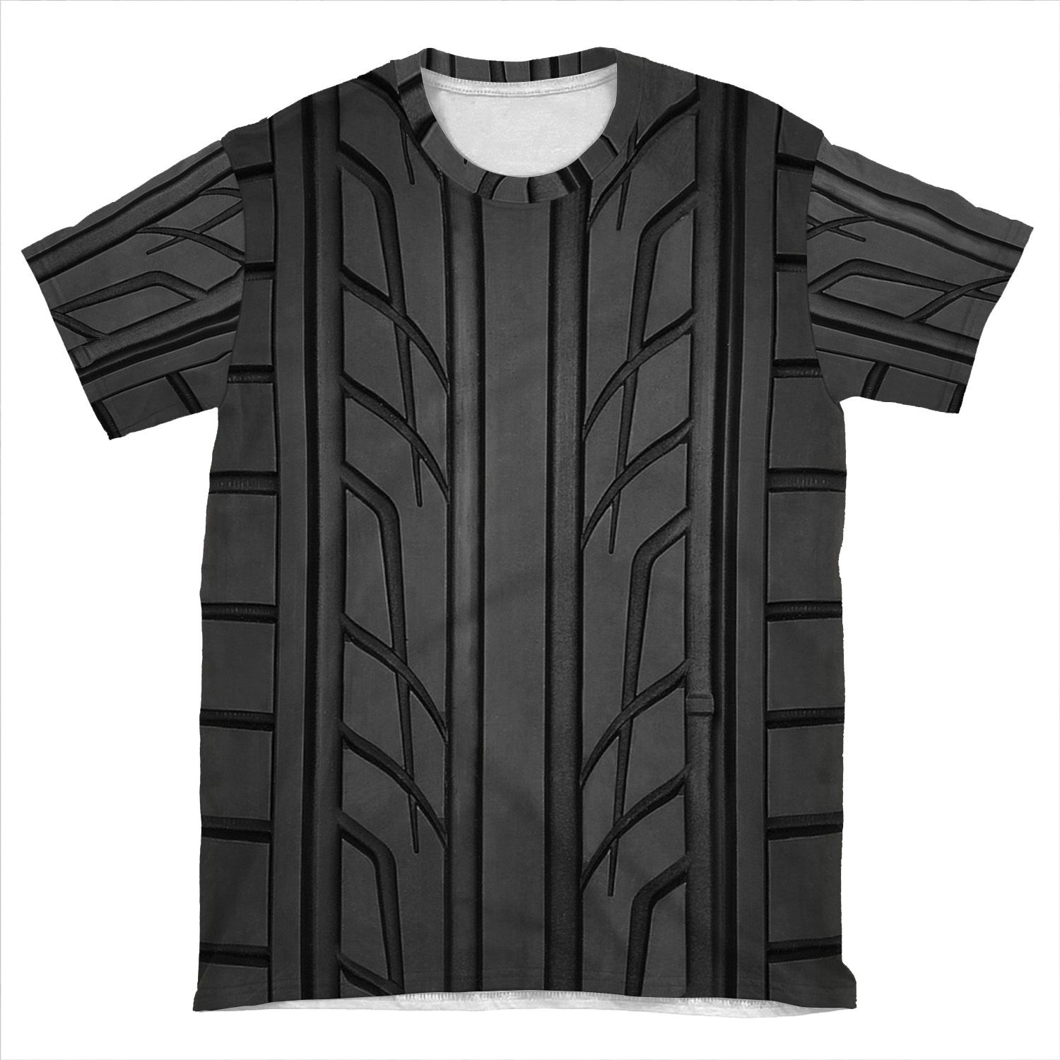 Race Car Tyre Section AOP T-shirt Tee