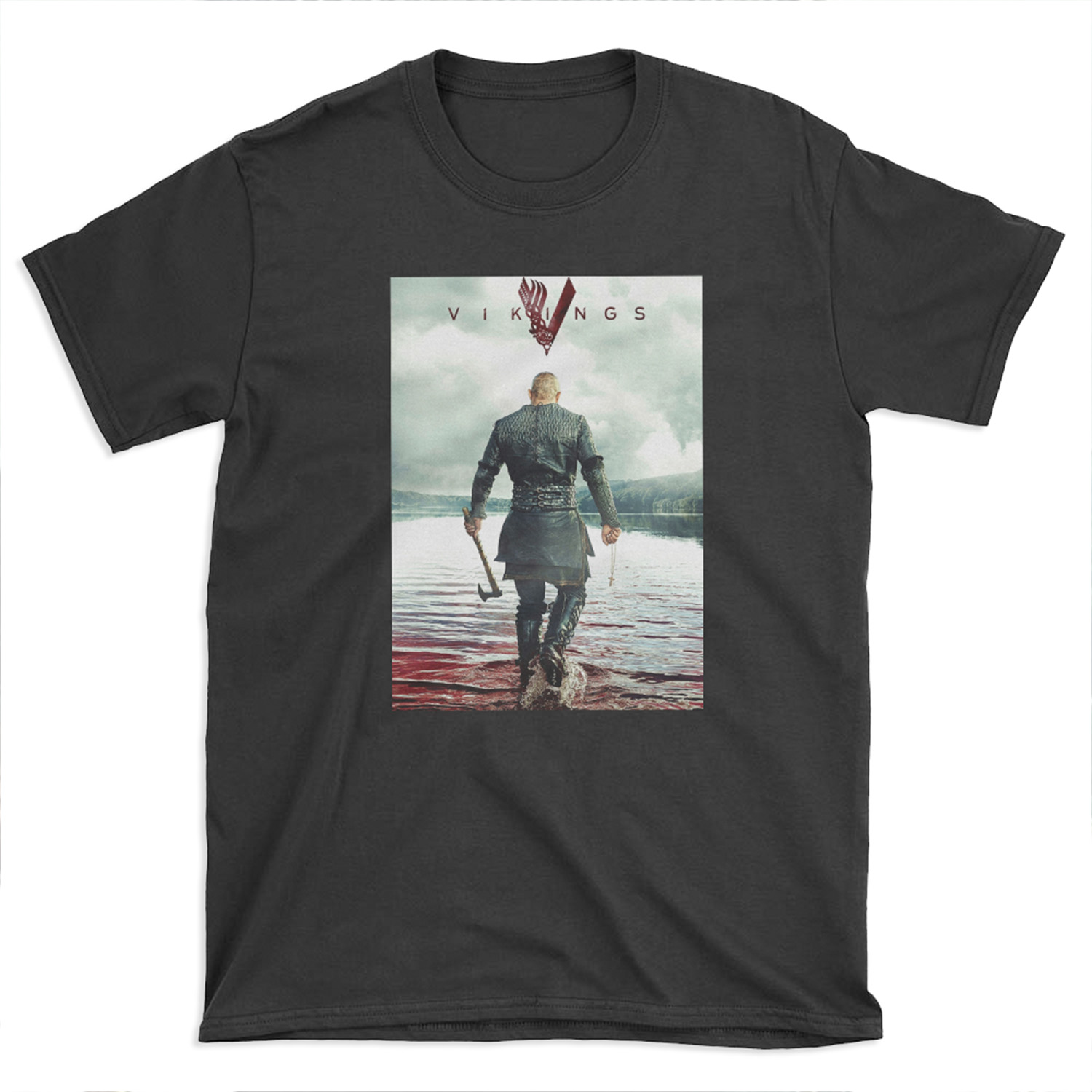Ragnar Lothbrok Vikings T-shirt Tee
