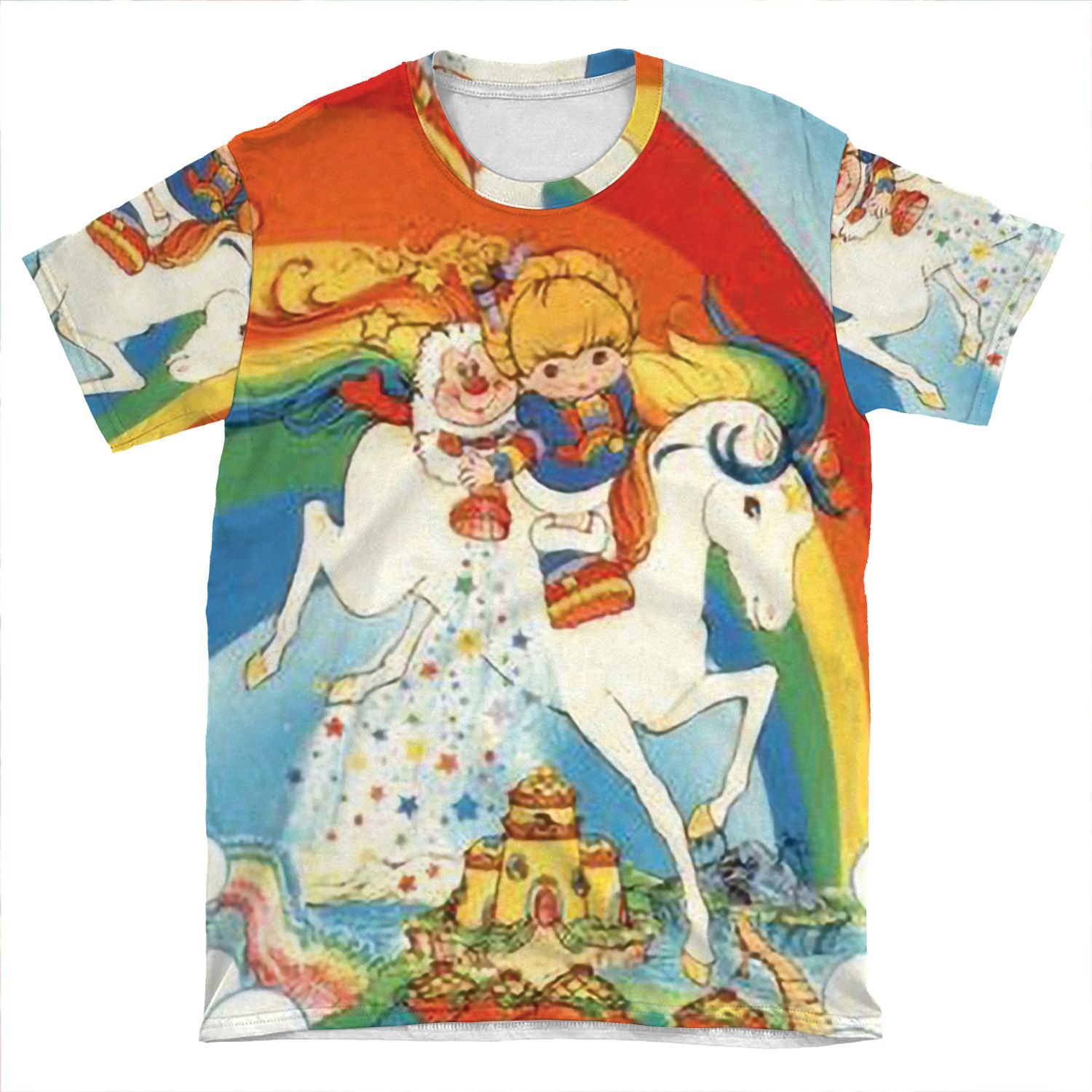 Rainbow Brite Stardust AOP T-shirt Tee