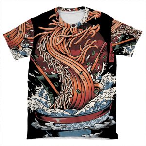 Ramen Dragon AOP T-shirt Tee