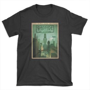 Rapture Art-Deco Travel T-shirt Tee