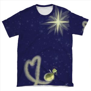 Ray And Evangeline AOP T-shirt Tee