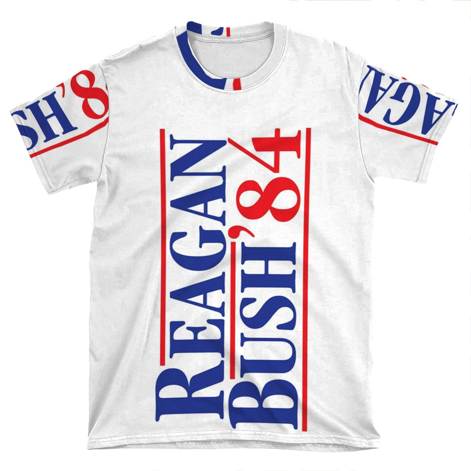 Reagan Bush 84 AOP T-shirt Tee