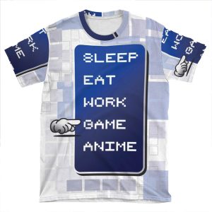 Real-Life Final Fantasy AOP T-shirt Tee