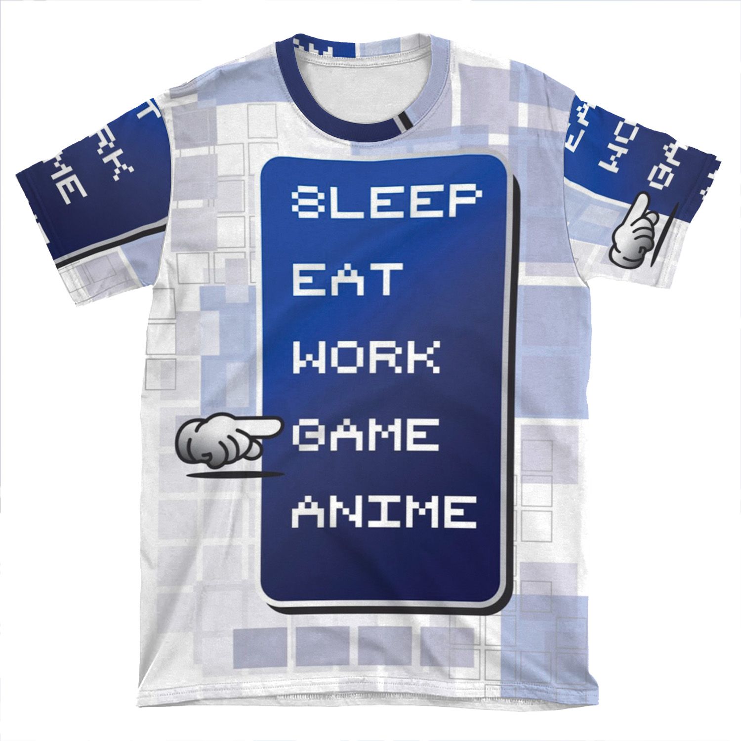 Real-Life Final Fantasy AOP T-shirt Tee