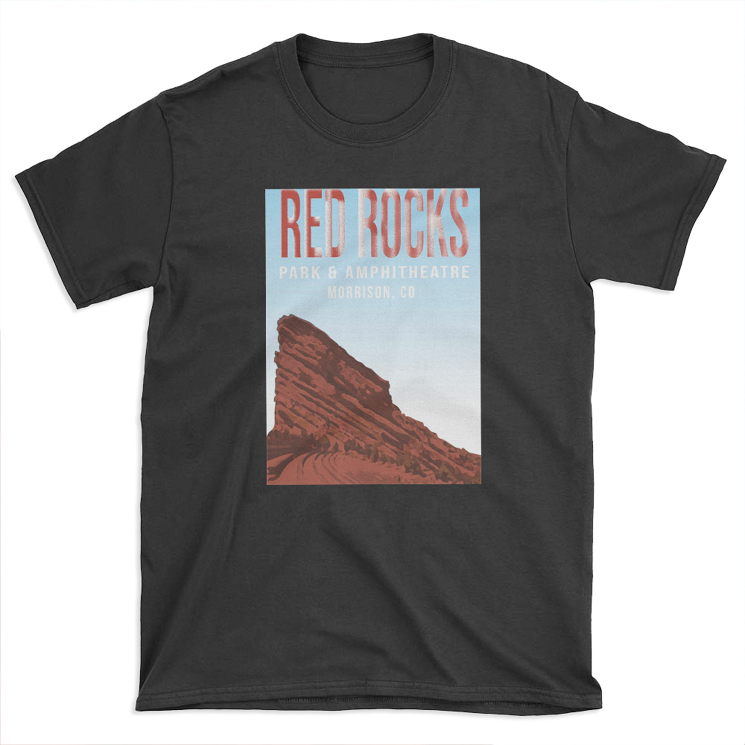 Red Rocks T-shirt Tee