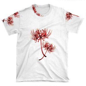 Red Spider Lilly Tokyo Ghoul AOP T-shirt Tee