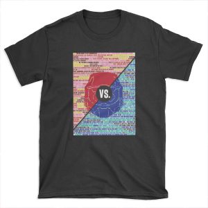 Red Vs. Blue T-shirt Tee