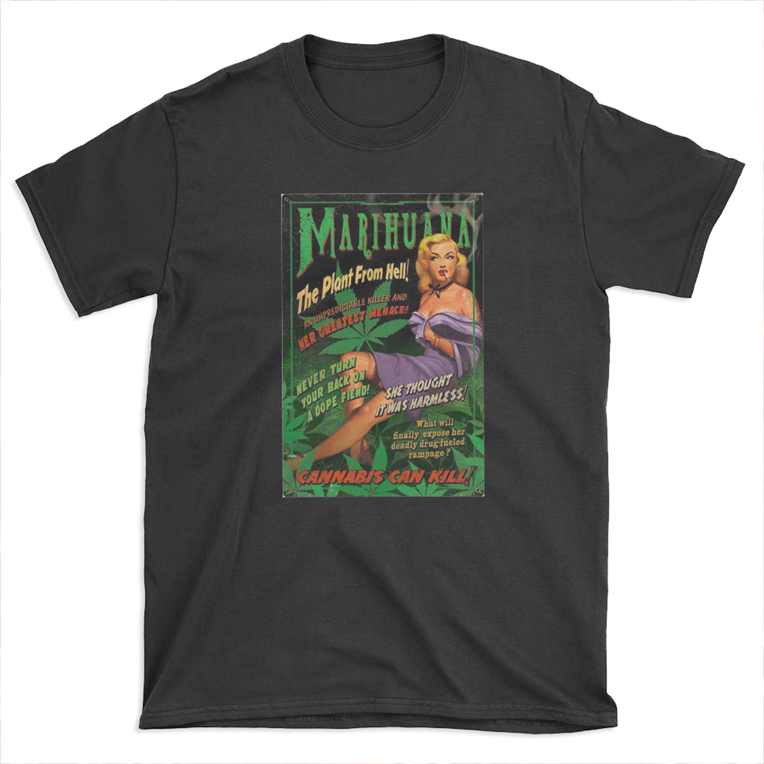 Reefer madness T-shirt Tee