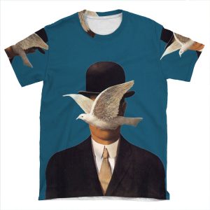Rene Magritte Mania AOP T-shirt Tee