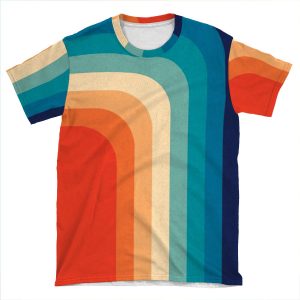 Retro 70S Color Palette Iii AOP T-shirt Tee